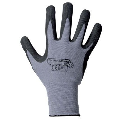 Guanti filo con./nitrile punt.tg.8