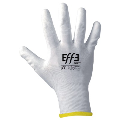 Guanti poliuretano bianco tg.8
