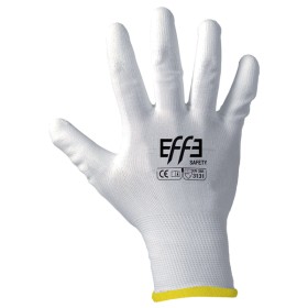 Guanti poliuretano bianco tg.10
