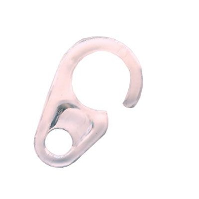 Gancetto aperto trasparente per anelli, confezione: 1.000 pezzi busta