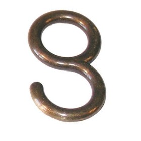 Ganci x tubo d.13 bronzo(pz.100)