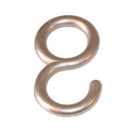 Ganci x tubo d.13 nich.sat.(pz.100)