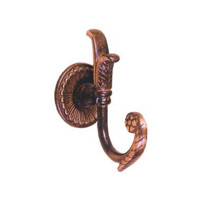 Gancio + rosetta art.v/12s bronzo