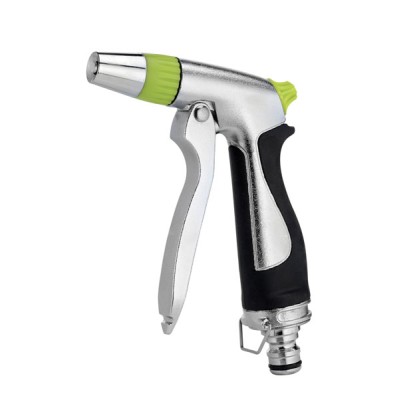 Pistola per irrigazione in metallo cromato regolabile