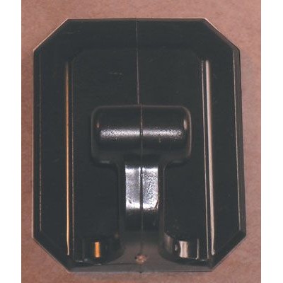 Ganci maxi plastica marrone(pz.30)