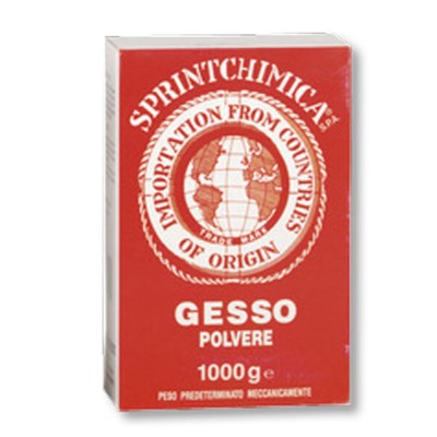 Gesso polvere scatola kg1