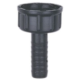 Presa rub.c/ghiera fil.1p. tubo 20