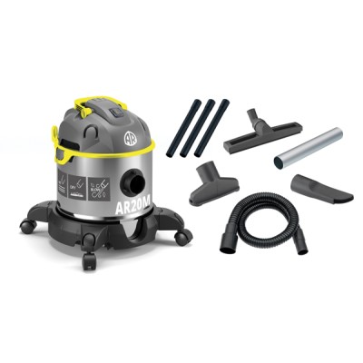 Bidone aspiratore/soffiatore solidi-liquidi-ceneri fredde lt.20 1200W