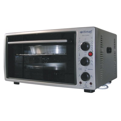 Forno ventilato elettrico 50l. cm. 58 x 42 x 31 silver