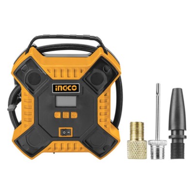 Compressore auto 12v 11bar ingco flusso d'aria max 35L / min