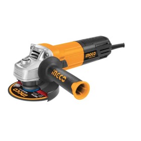 Smerigliatrice angolare 115mm-950w c/10dischi+valigetta Ingco