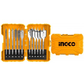 Set 12 punte trapano x legno ingco