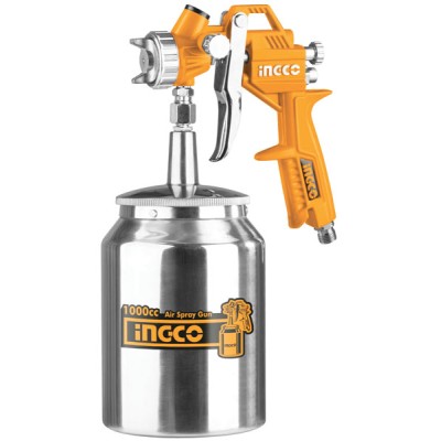 Aerografo per verniciatura vasca inferiore 1000ml-ugello 1,5mm