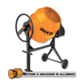 Betoniera elettrica 180lt 0,8kw