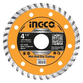 Disco diamantato 115mm turbo