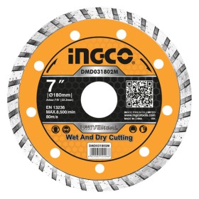 Disco diamantato 180mm turbo