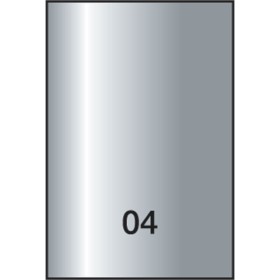 Profilo Rondbrill in pvc porcellanato h.2,50 dim.10x30(mm)grigio scuro