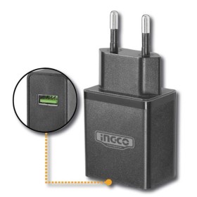 Caricatore presa muro 1USB 5V/2A