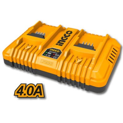 Carica batterie rapido 4.0ah doppio