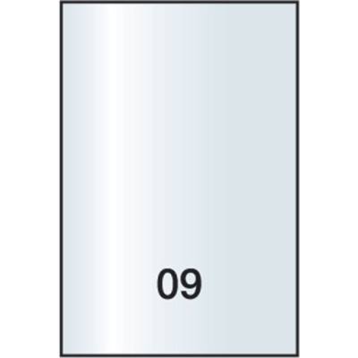 Profilo Rondbrill in pvc porcellanato h.2,50 dim.10x30(mm)celeste