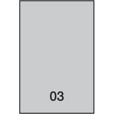 Profilo Ecorond in pvc satinato dim. 10x27 h.2,50 grigio chiaro