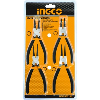 Set 4 pinze per anelli elastici