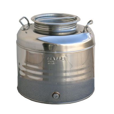 Damigiana Maffei bassa con predisposizione per rubinetto lt.30