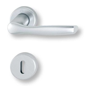 Maniglia Milano R.B. Foro Chiave Normale F1 Argento 143/88K/88KS