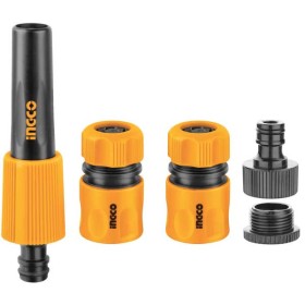 Set raccordi+lancia 1/2p 5pz ingco