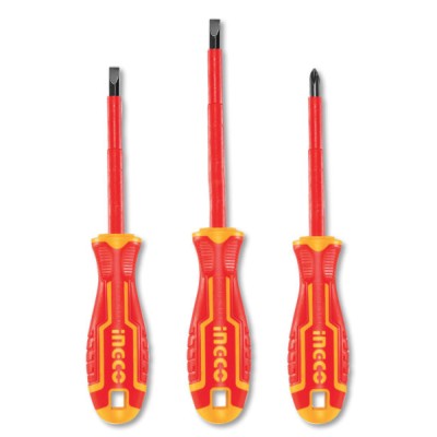 Set 3 cacciaviti isolati ingco