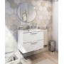 Mobile bagno sospeso cm60 bianco lucido 60x45x50h senza specchio