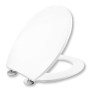 Sedile WC termoindurente universale chiusura rallentata ed estraibile