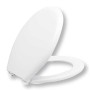 Sedile WC in termoindurente universale con chiusura rallentata