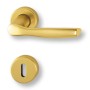 Maniglia Milano R.B. Foro Chiave Normale F3 Oro 143/88K/88KS