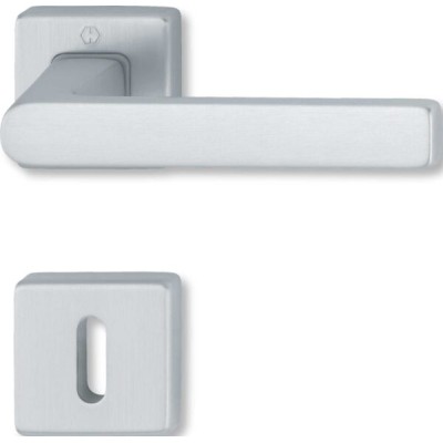 Maniglia Brindisi Foro Chiave Normale Cromo Satinato Hoppe