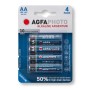 Batterie stilo AA Agfa Argentum Alcaline blister 4 pezzi