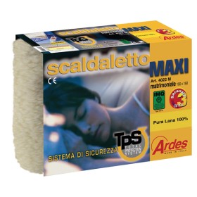 Scaldasonno pura lana maxi 190x160 matrimoniale.