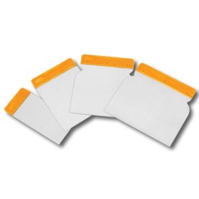 Set 4 spatole senza manico 5-8-10-12 cm Ingco