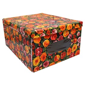 SCATOLA IN PVC .JUMBY 40X50XH25 CM FANTASIE ASSOR