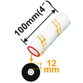 Rullo ricambio microfibra 10cm ingc
