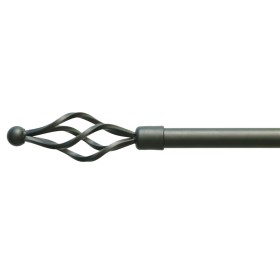 BASTONE ACCIAIO A STRAPPO D 19 NERO 120-220 PIGNA SD017