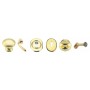 PORTA BLINDATA KIT ACCESSORI DX ORO LUCIDO