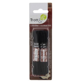 LACCI PER SCARPE CORDA 75 CM 2 PAIA NERO