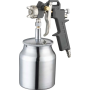 Aerografo per verniciatura vasca bassa in acciaio attacco rapido EU