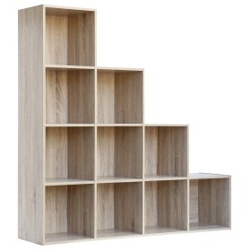 LIBRERIA CUBO 10 121X29,5XH121 CM ROVERE