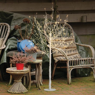 Albero ramo bianco d80x120h 336led