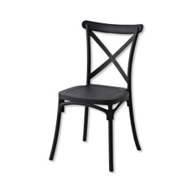Sedia Cross Nera