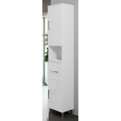 Colonna bagno venere cm.31,6x33,5x195h bianco lucido