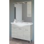 Mobile bagno venere cm.106x50x191H rovere grigio
