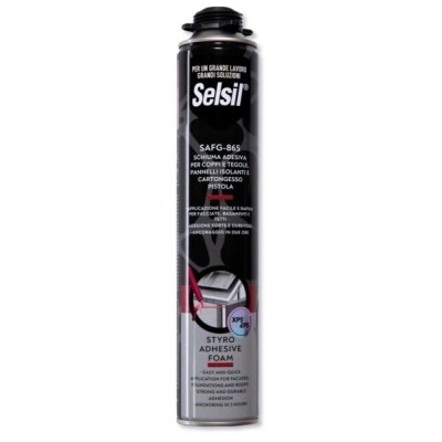 Schiuma Coppi e Tegole per pistola 750ML Selsil SAFG-865